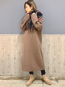 Naaachiさん（レディース・163cm）の冬コーディネート
