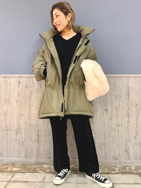 「アイテム（その他）」を使った、Naaachiさん（レディース・163cm・30代）の冬コーディネート