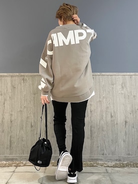 「CAMP7（キャンプセブン）のアイテム」を使った、Naaachiさん（レディース・163cm）の春コーディネート