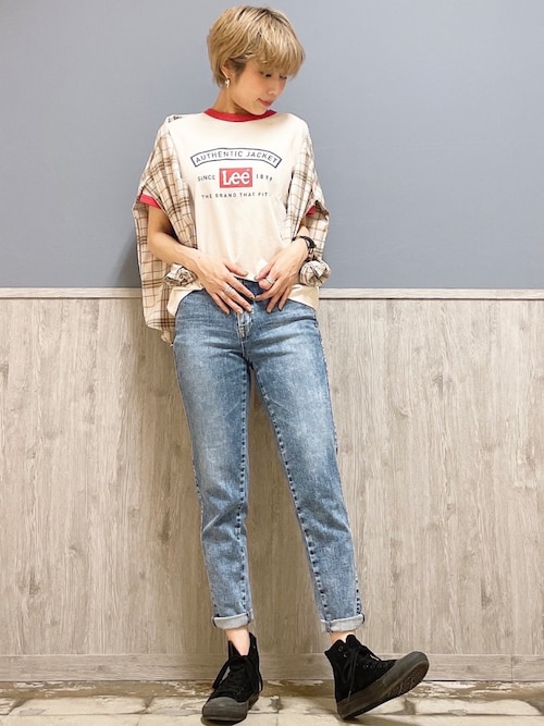 ライトオンnaaachiさんのtシャツ カットソーを使ったコーディネート Zozotown