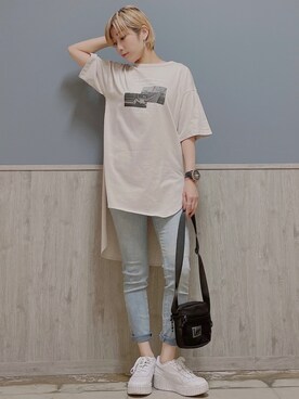 Lee リー の Lee リー 撥水スクエアショルダーバッグ ブランドロゴ ショルダーバッグ Wear