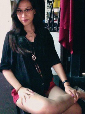 「MANGO（マンゴ）のアイテム（アクセサリー）」を使った、WaiChingさん（レディース・165cm）の秋コーディネート