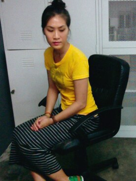 「preloved（プリラブド）のアイテム」を使った、WaiChingさん（レディース・165cm）の冬コーディネート