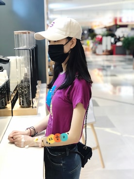 「NYX（エヌワイエックス）のアイテム」を使った、Beatrixさん（レディース・165cm）の秋コーディネート