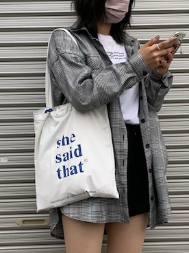 리노🌧さんの（WEGO | ウィゴー）を使ったコーディネート