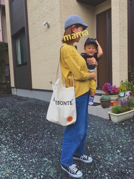 ao☆さん（キッズ・70cm）の秋コーディネート