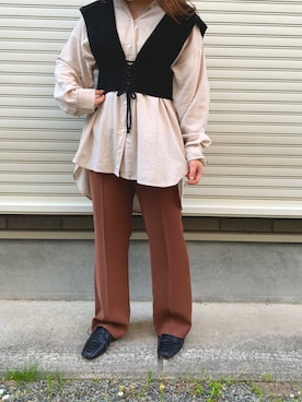 「JEANASIS（ジーナシス）のアイテム（バレエシューズ）」を使った、ℛℯ𝒾𝓃𝒶˖⋆˖⋆ さん（レディース・154cm）の春コーディネート