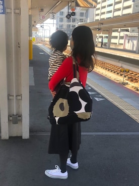 中居ちゃんさん（レディース・154cm）の秋コーディネート