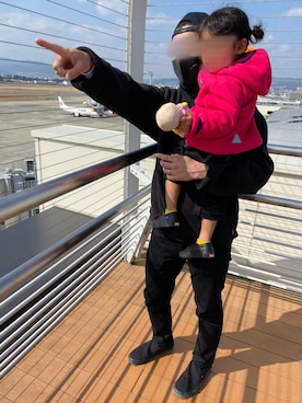 「MANASTASH（マナスタッシュ）のアイテム（ブルゾン）」を使った、中居ちゃんさん（メンズ・174cm）の冬コーディネート