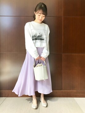 fukaさん（レディース・152cm）の春コーディネート