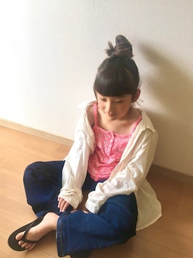 ぽろんさん（キッズ・127cm）の春コーディネート