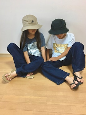 ぽろんさん（キッズ・127cm）の夏コーディネート