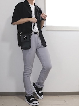 やんやんさん（メンズ・167cm）の夏コーディネート