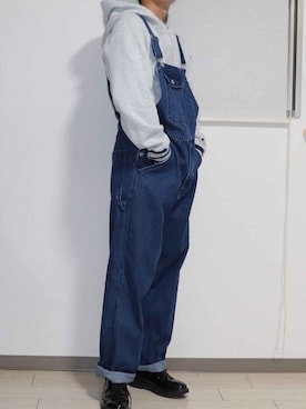 「ROTHCO（ロスコ）のアイテム（シューズ）」を使った、やんやんさん（メンズ・167cm）の秋コーディネート