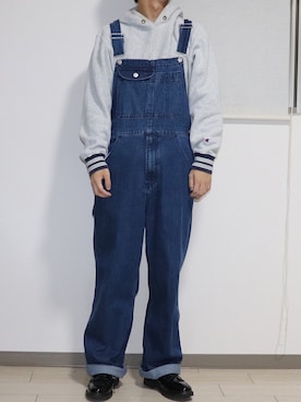 「ROTHCO（ロスコ）のアイテム（シューズ）」を使った、やんやんさん（メンズ・168cm）の秋コーディネート