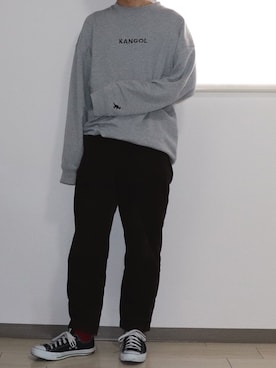 やんやんさん（メンズ・168cm）の冬コーディネート