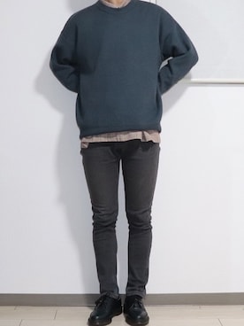 やんやんさん（メンズ・168cm）の冬コーディネート