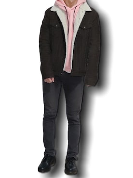 やんやんさん（メンズ・168cm）の冬コーディネート