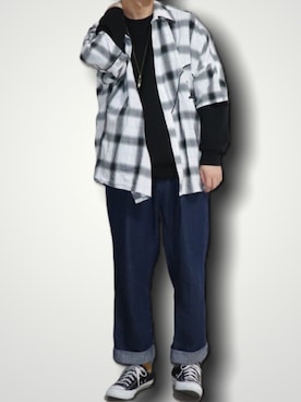 やんやんさん（メンズ・168cm）の春コーディネート