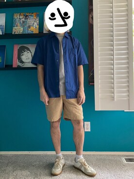 「Universal Works（ユニバーサルワークス）のアイテム」を使った、Shipさん（メンズ・168cm）の春コーディネート