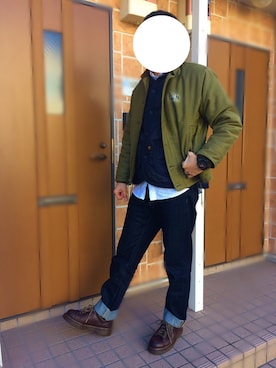 社長さん（メンズ・178cm）の冬コーディネート