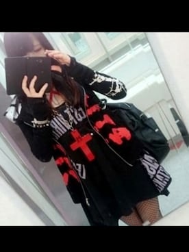「ロリパンク」｜みさん（レディース・158cm）の春コーディネート