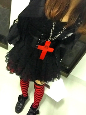 「ロリパンク」｜みさん（レディース・158cm）の春コーディネート