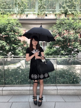 「オカルト」｜みさん（レディース・159cm）の夏コーディネート