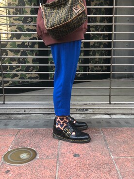 「靴下チラ見せ」｜「アイテム（その他シューズ）」を使った、hikaruさん（レディース・151cm）の春コーディネート