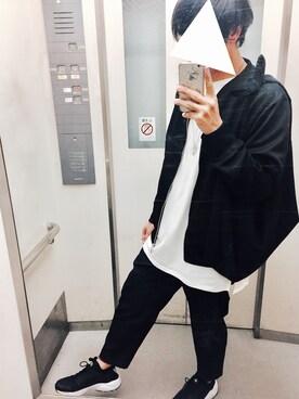 「H&M（エイチ・アンド・エム）のアイテム（スタジャン）」を使った、よよさん（メンズ・174cm）の春コーディネート