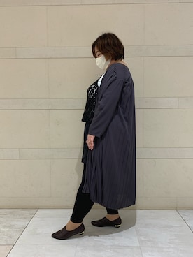 「HIMIKO On Rouge（ヒミコオンルージュ）のアイテム」を使った、HIMIKO　井筒屋本店さん（レディース・160cm）の秋コーディネート
