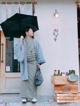 たいちゃんさんの（kimono | キモノ）を使ったコーディネート