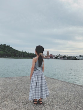 「amber（アンバー）のアイテム」を使った、Iris.Cさん（キッズ・110cm）の冬コーディネート