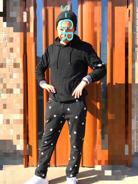 「BASECONTROL（ベースコントロール）のアイテム（パンツ）」を使った、s-GR🇮🇹さん（メンズ・175cm）の冬コーディネート