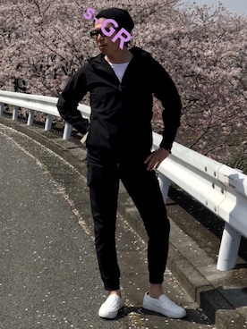 「AKM」｜「アイテム（その他）」を使った、s-GR🇮🇹さん（メンズ・175cm）の春コーディネート
