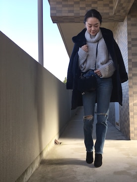 chima*さん（レディース・165cm）の冬コーディネート