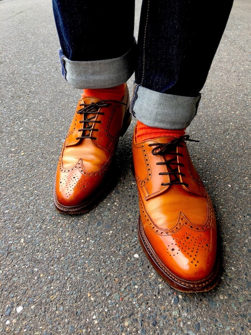 黒猫文具店 愛妻家 Brooks Brothersのドレスシューズを使ったコーディネート Wear