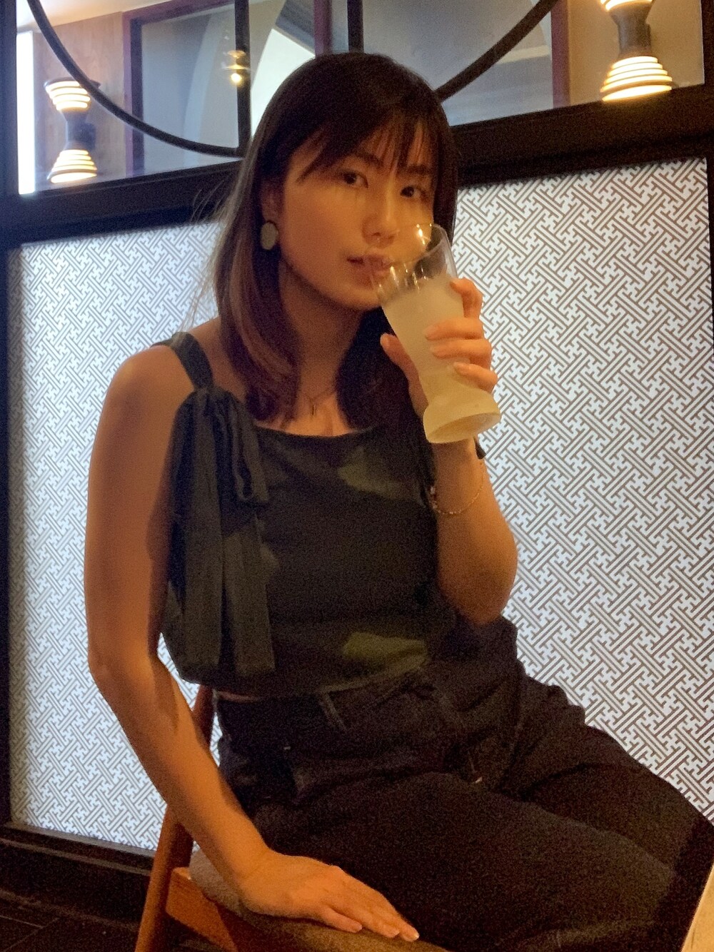 「TOUSのアイテム（ブレスレット、ゴールド系）」を使った、howls2さん（レディース・166cm）の冬コーディネートの1枚目の写真