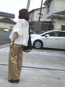 「レプシィム(LEPSIM)」｜「アイテム（腕時計）」を使った、くろ🍀😚さん（レディース・154cm）の春コーディネート