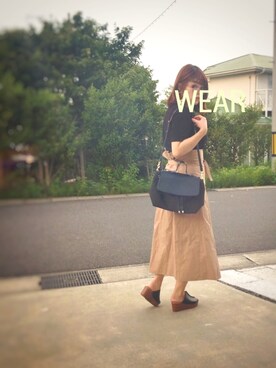 「アイテム（福袋/福箱、レッド系）」を使った、くろ🍀😚さん（レディース・154cm）の夏コーディネート