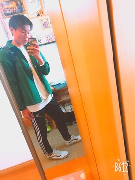 「RAGEBLUE（レイジブルー）のアイテム（ノーカラージャケット）」を使った、しょうやさん（メンズ・180cm）の春コーディネート