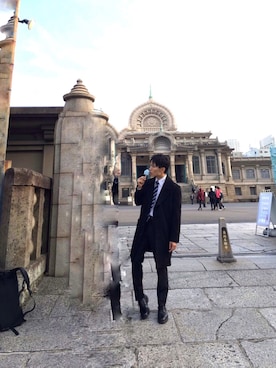 「AIM（エイム）のアイテム」を使った、kさん（メンズ・170cm）の冬コーディネート