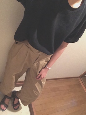 「PONY（ポニー）のアイテム」を使った、なのさん（レディース・171cm）の夏コーディネート