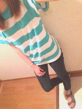 「PONY（ポニー）のアイテム」を使った、なのさん（レディース・171cm）の夏コーディネート