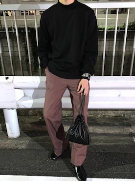 「アイテム（アナログ腕時計）」を使った、ryoyaさん（メンズ・178cm）の秋コーディネート