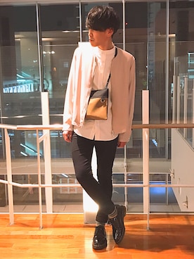 まきおさん（メンズ・171cm）の春コーディネート