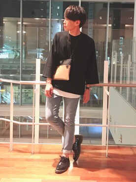 まきおさん(メンズ・171cm)の夏コーディネート