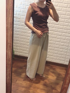 さっちゃんさん(レディース・165cm)の夏コーディネート