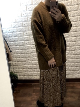「ゆるずる」｜さっちゃんさん（レディース・165cm）の冬コーディネート