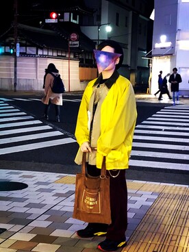 「OPENING CEREMONY（オープニングセレモニー）のアイテム」を使った、sho⚡︎さん（メンズ・171cm）の冬コーディネート